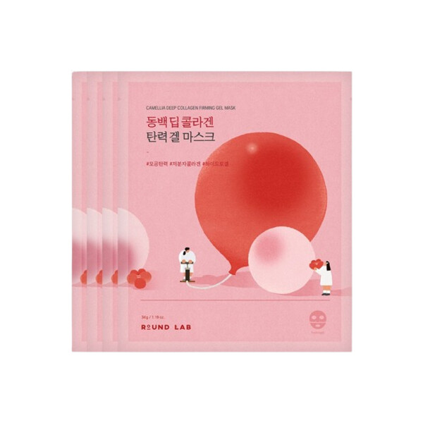 Round Lab - Camellia Deep Collagen Firming Gel Mask