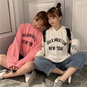 MissLady - Long-Sleeve Lettering Pullover