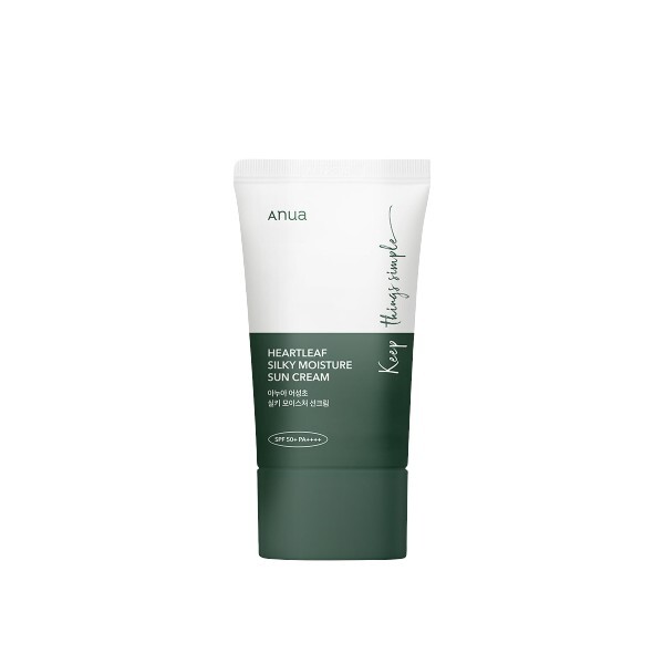 ANUA - Heartleaf Silky Moisture Sun Cream SPF50+ PA++++ - 50ml
