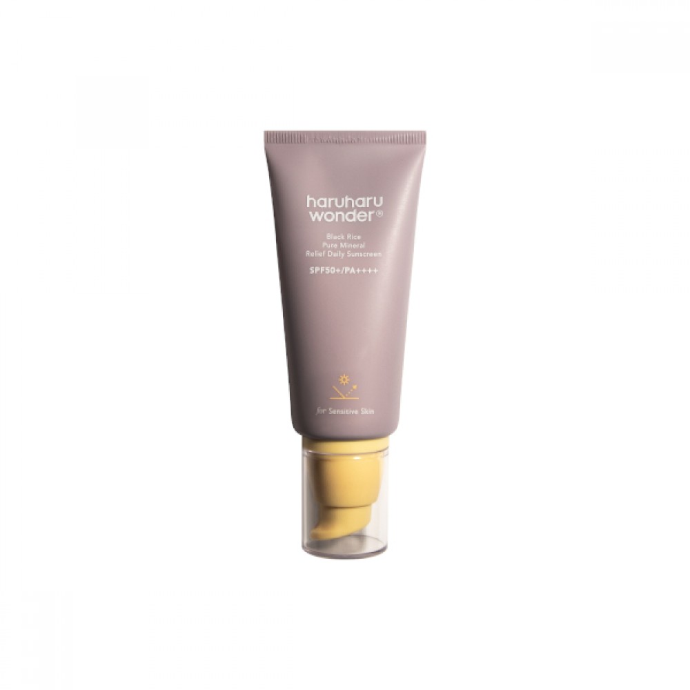 haruharu wonder - Black Rice Pure Mineral Relief Daily Sunscreen SPF50+ PA++++ - 50ml