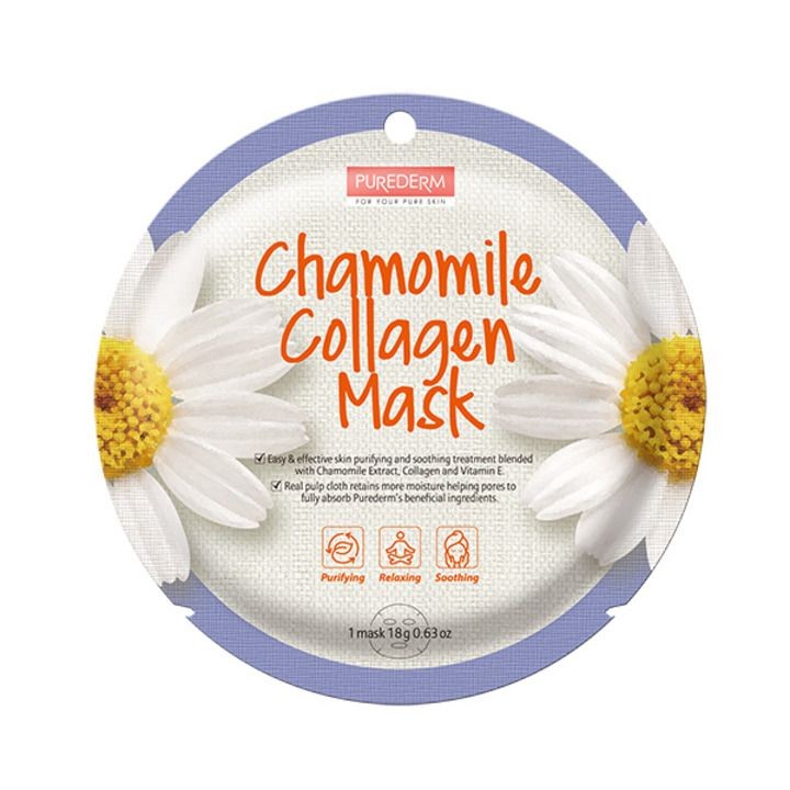  PUREDERM - Circle Mask – Chamomile Collagen 